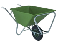 EUROPEAN STYLE WHEELBARROW- 1 WHEEL