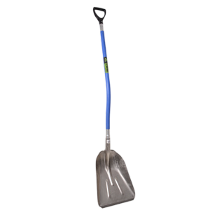 GRAIN SHOVEL WITH ALUM. ERGO HANDLE