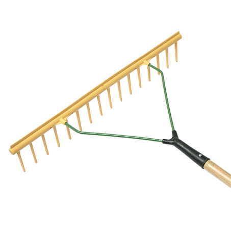 HAY RAKE STRAIGHT WITH EDGE